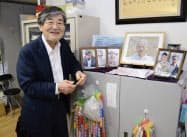 「中村哲先生の存在を感じながら事業を進めていく」と、決意を語るペシャワール会の村上優会長(5月16日、福岡市) 「中村哲先生の存在を感じながら事業を進めていく」と、決意を語るペシャワール会の村上優会長(5月16日、福岡市)