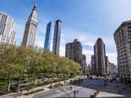 マンハッタンのアパート成約件数は5月に8割減少した=ロイター マンハッタンのアパート成約件数は5月に8割減少した=ロイター