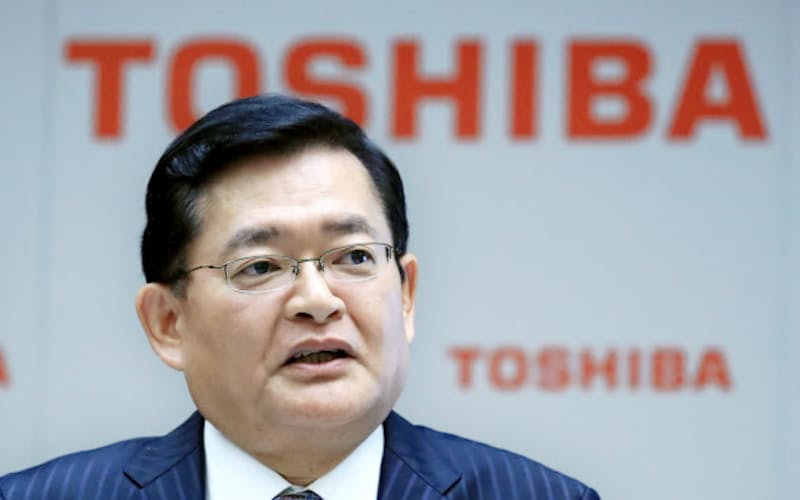 東芝の車谷社長兼CEOは経営再建に向けて構造改革を断行した 東芝の車谷社長兼CEOは経営再建に向けて構造改革を断行した