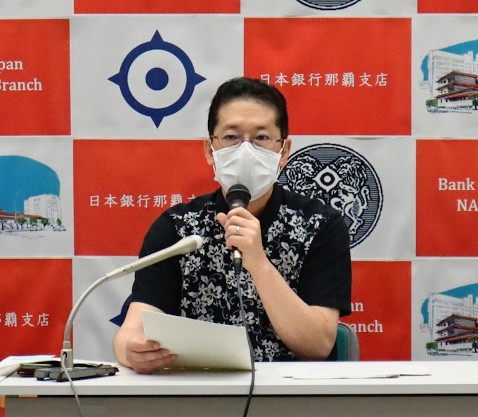 新型コロナ 足元の沖縄景気 厳しい状況 で据え置き 日銀那覇 日本経済新聞