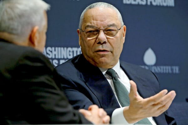 パウエル元国務長官は共和党穏健派の重鎮だ=ロイター