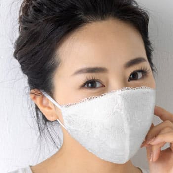 下着製造のノウハウを生かして味気ないマスクのデザインを見直した
