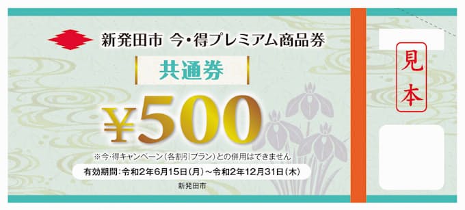 新型コロナ対策の商品券 コンビニで販売 新潟県新発田市 日本経済新聞