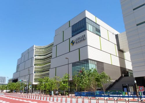 複合開発の核となる商業施設が開業する