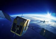 レーザーによる宇宙ごみ除去衛星のイメージ レーザーによる宇宙ごみ除去衛星のイメージ