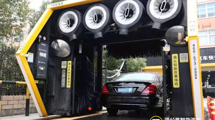 中国 洗車機にai活用 無人化で9割の店舗が黒字 日本経済新聞