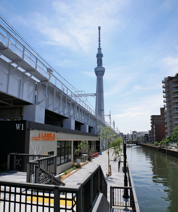 浅草 スカイツリー結ぶ歩道橋18日開通 周遊しやすく 日本経済新聞