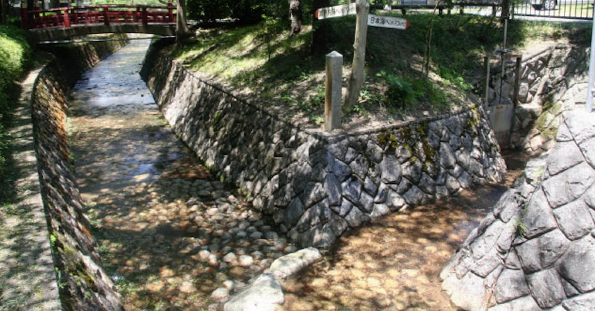 本州一低い分水嶺 丹波の町なかに 氷上回廊 魚も往来 日本経済新聞