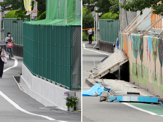 安全誓う ブロック塀倒壊の小学校 大阪北部地震2年 日本経済新聞 安全誓う ブロック塀倒壊の小学校 大阪北部地震2年 日本経済新聞