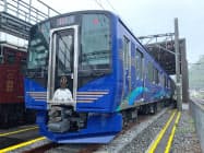 高級感のあるデザインで、観光列車にも活用する 高級感のあるデザインで、観光列車にも活用する