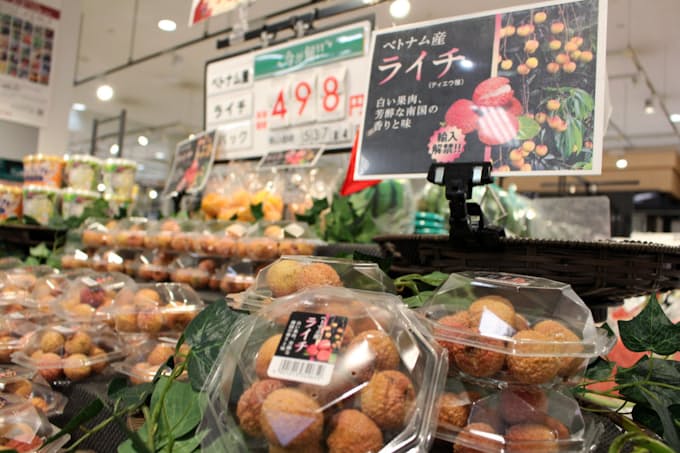 イオン ベトナム産の生ライチを販売 日本経済新聞