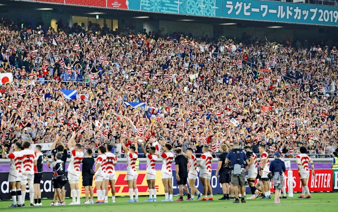 ラグビーw杯の経済効果 史上最高の6464億円 日本経済新聞 ラグビーw杯の経済効果 史上最高の6464億円 日本経済新聞