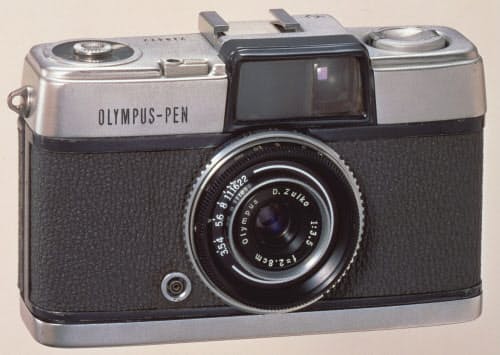 オリンパスが1959年10月に発売したカメラ「ペン」
