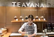 スターバックスコーヒージャパンはお茶を主力とした店舗を開く(東京都港区) スターバックスコーヒージャパンはお茶を主力とした店舗を開く(東京都港区)
