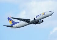 4期ぶりの最終赤字となったスカイマークは、7月は7割を復便させ業績回復を目指す 4期ぶりの最終赤字となったスカイマークは、7月は7割を復便させ業績回復を目指す