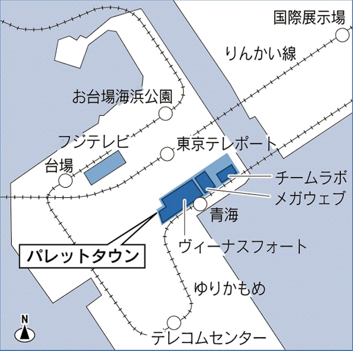 お台場にスポーツ 商業複合施設 トヨタ 25年開業へ 日本経済新聞 お台場にスポーツ 商業複合施設 トヨタ 25年開業へ 日本経済新聞