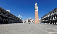 「水の都」と呼ばれる世界有数のイタリアの観光都市ベネチアは閑散としている=ロイター 「水の都」と呼ばれる世界有数のイタリアの観光都市ベネチアは閑散としている=ロイター