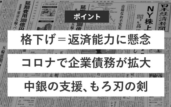 企業の格付け 下がるとどうなる 日本経済新聞