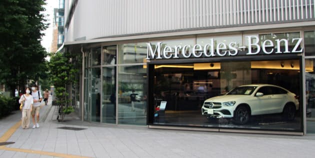 2020/7/6 日経新聞「6月の輸入車販売31.9%減 減少幅は5月より改善」の記事に掲載された画像