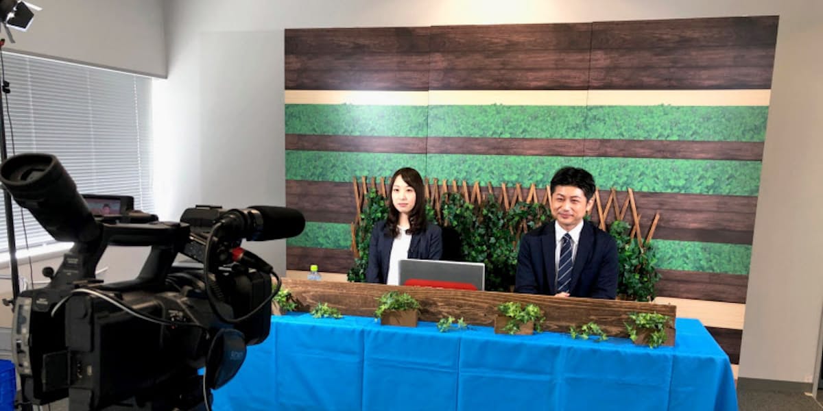 企業の採用案内動画 埼玉県内で収録 マイナビ 日本経済新聞