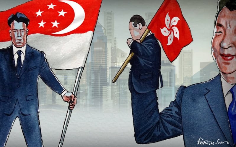 イラスト James Ferguson/Financial Times イラスト James Ferguson/Financial Times