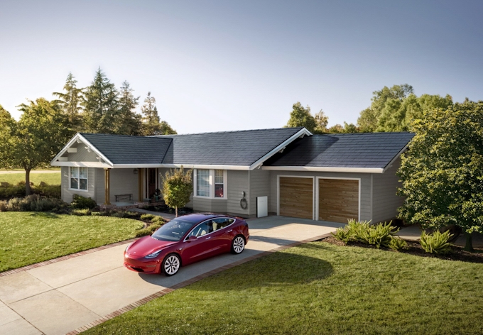 太陽光パネルでテスラ競合出現 米サンランが同業買収 日本経済新聞