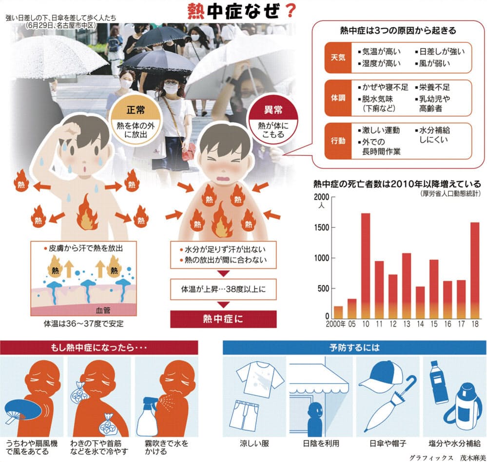 熱中症どうしてなるの 家にいても注意 命の危険も Nikkei Style 熱中症どうしてなるの 家にいても注意 命の危険も Nikkei Style