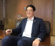 江原洋新頭取は支店長など現場経験が豊富だ 江原洋新頭取は支店長など現場経験が豊富だ