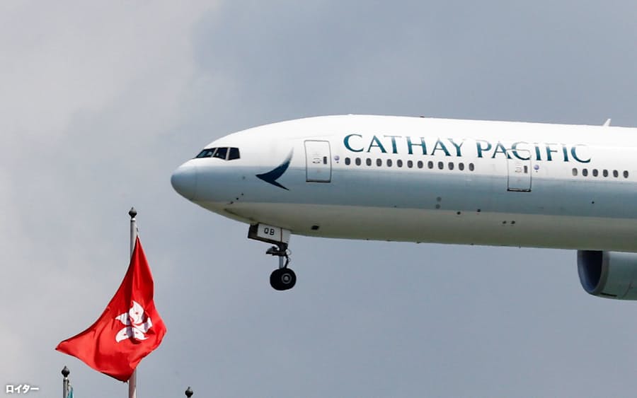 新型コロナ 香港キャセイ航空 1400億円赤字 1 6月期見通し 日本経済新聞