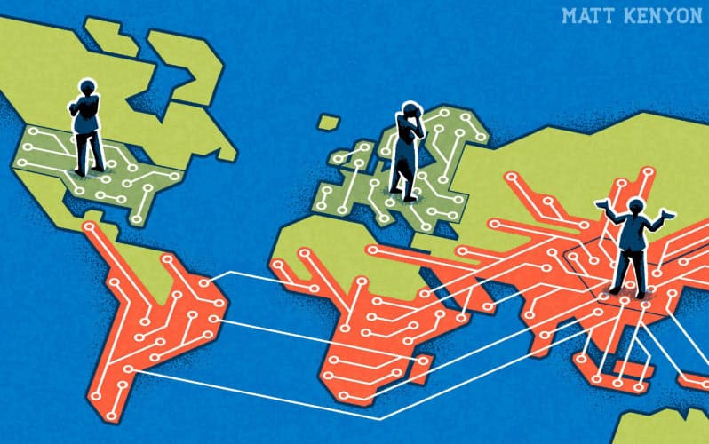 イラスト Matt Kenyon/Financial Times イラスト Matt Kenyon/Financial Times