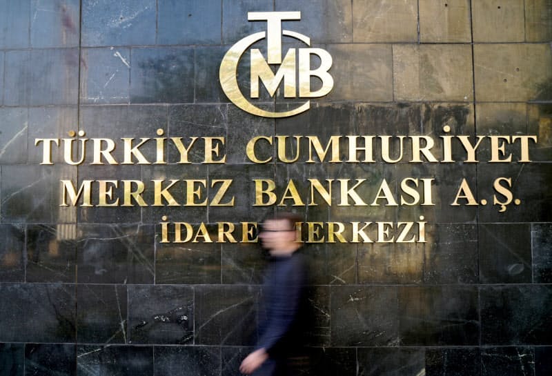 トルコ中銀は政策金利の据え置きを決めた=ロイター トルコ中銀は政策金利の据え置きを決めた=ロイター