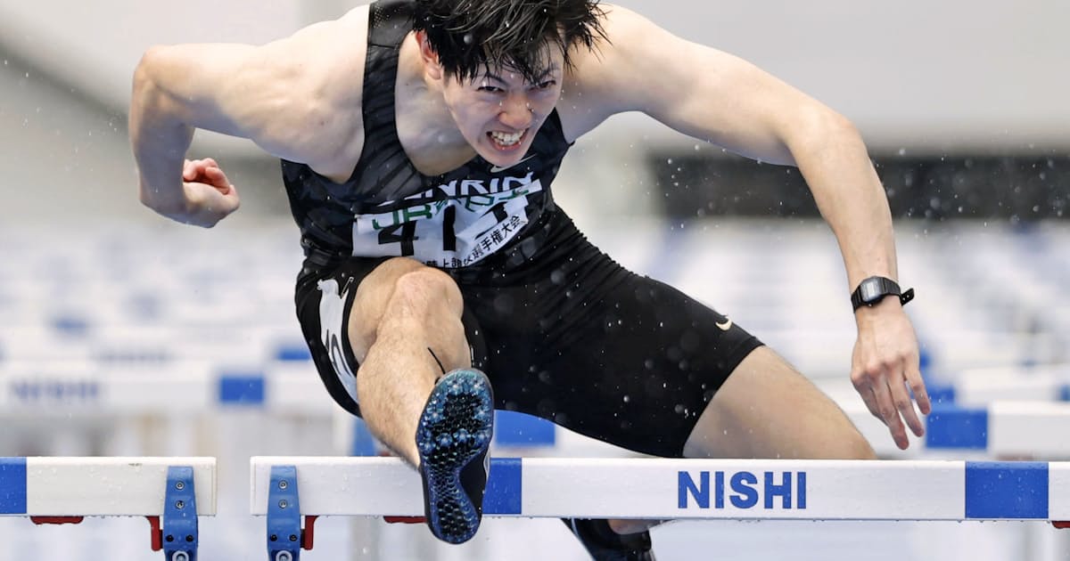 男子110障害 高山が大会新でv 陸上の東京選手権 日本経済新聞 男子110障害 高山が大会新でv 陸上の東京選手権 日本経済新聞