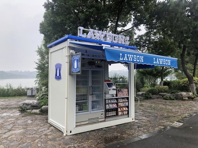 ローソン 中国でプレハブ店舗展開 出店戦略柔軟に 日本経済新聞