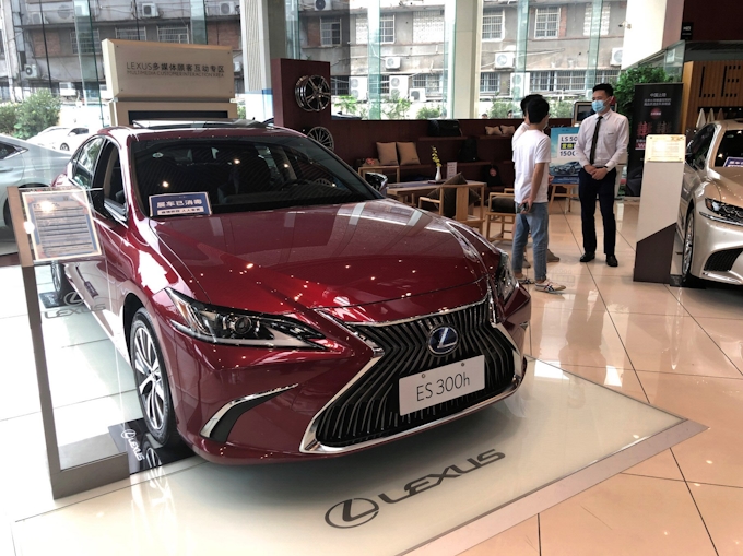 トヨタの7月中国販売19 増 1 7月累計もプラスに 日本経済新聞