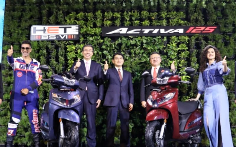 ホンダは新興国の二輪事業を強みとしてきたが…(19年、ニューデリー) ホンダは新興国の二輪事業を強みとしてきたが…(19年、ニューデリー)