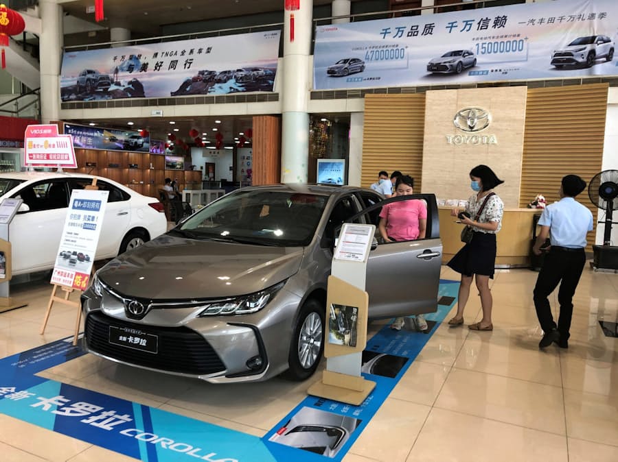 日本車の中国販売 7月は4社プラスに 13カ月ぶり 日本経済新聞