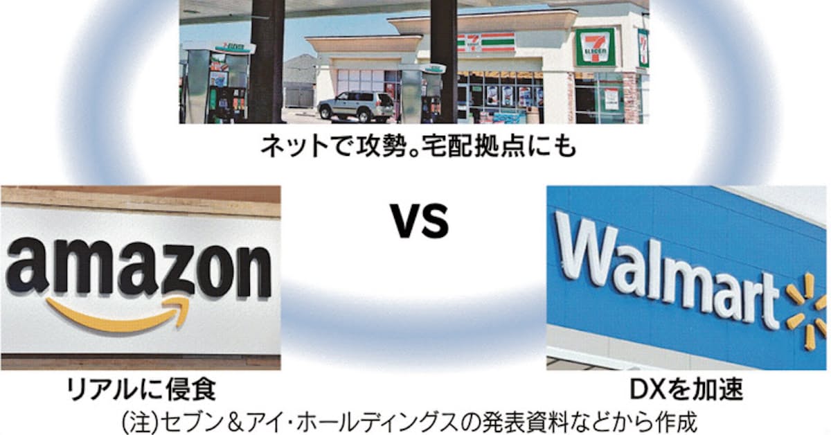 新型コロナ セブン アイ 店舗数全米一 死守でアマゾン対抗 日本経済新聞