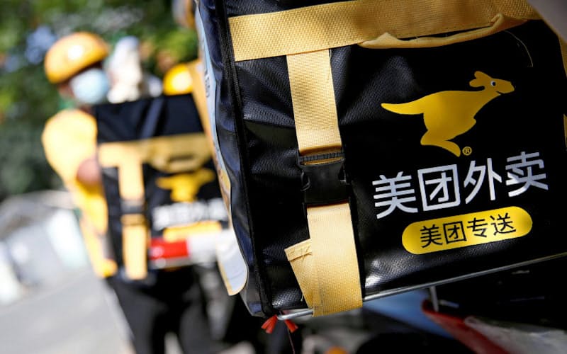 中国では「出前やレストラン予約といえば美団点評」との評が浸透している=ロイター 中国では「出前やレストラン予約といえば美団点評」との評が浸透している=ロイター