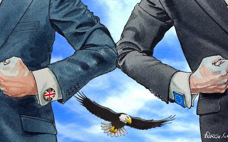 イラスト James Ferguson/Financial Times イラスト James Ferguson/Financial Times