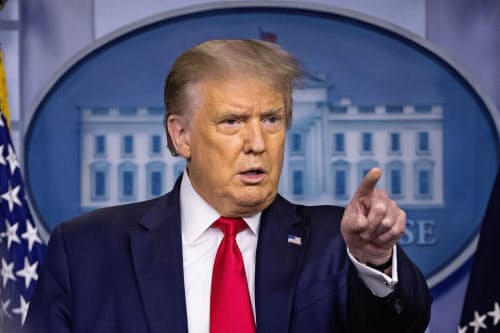 トランプ氏の主張に明確な法的根拠はない=AP