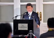 茂木外相は「今の段階では、7日がどうなるかは見通せない」と語った。(日本外務省提供) 茂木外相は「今の段階では、7日がどうなるかは見通せない」と語った。(日本外務省提供)