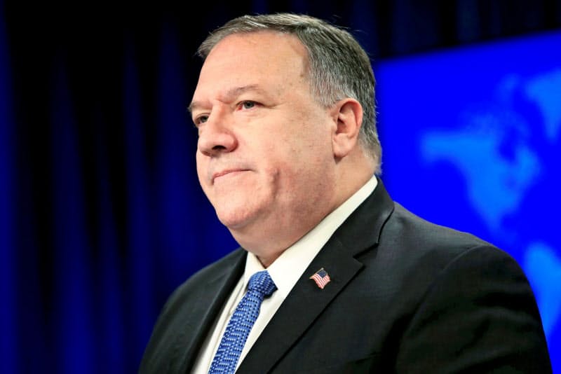 ポンペオ米国務長官は中国共産党への批判を強める=ロイター ポンペオ米国務長官は中国共産党への批判を強める=ロイター