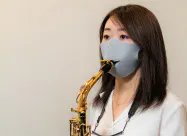 島村楽器が発売するマスク「管楽器対応抗菌消臭立体マスク」 島村楽器が発売するマスク「管楽器対応抗菌消臭立体マスク」