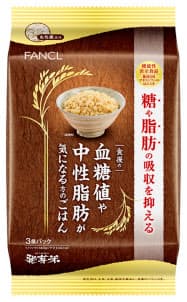ファンケルが発売する食物繊維配合のパックご飯 ファンケルが発売する食物繊維配合のパックご飯