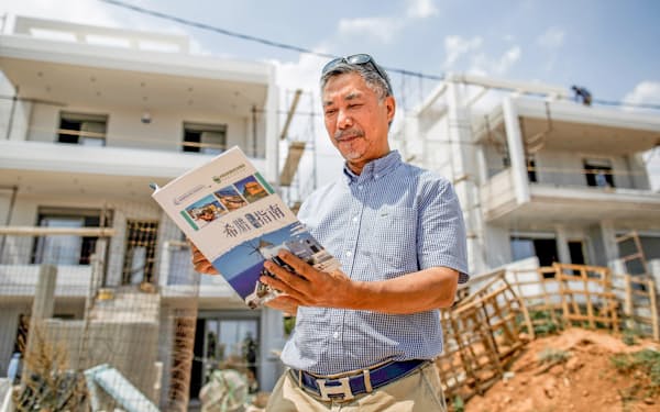アテネ東部で中国人向けに住宅を販売する不動産業者（撮影=Yannis Kolesidis）
