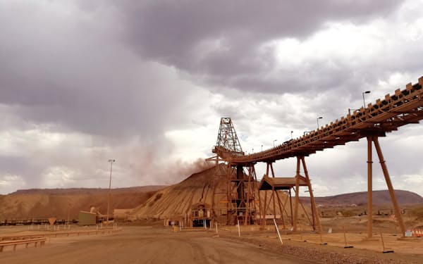 BHPの鉄鉱石鉱山（西オーストラリア州）