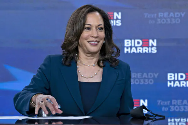 米民主党の副大統領候補に正式指名される予定のハリス上院議員は論戦力に定評がある=AP