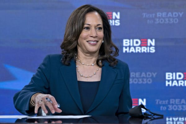 米民主党の副大統領候補に正式指名される予定のハリス上院議員は論戦力に定評がある=AP