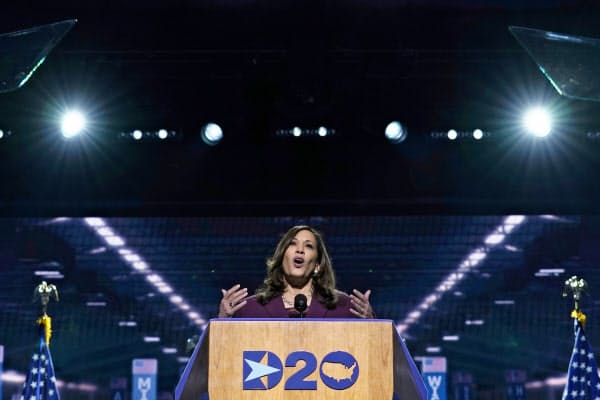 政権奪還に向けて党の結束を訴えた=AP