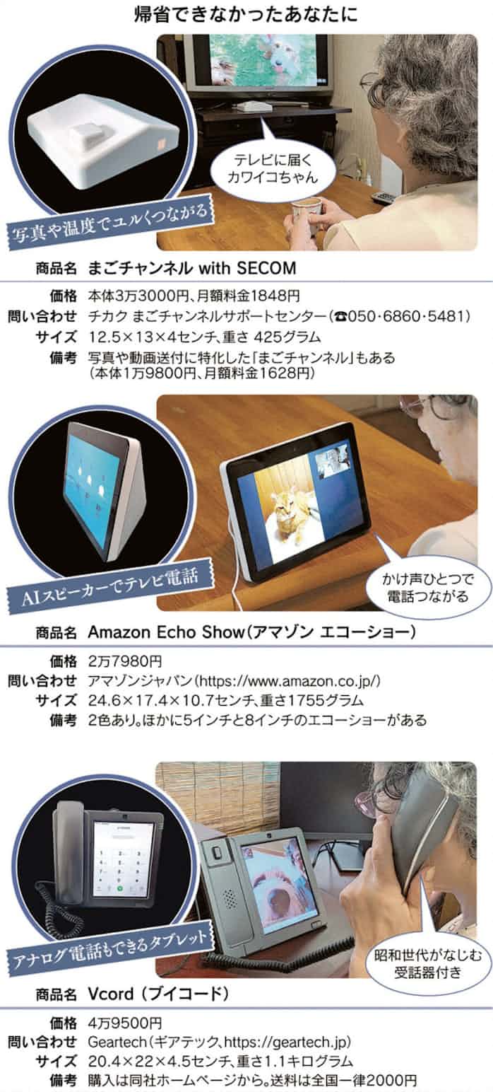帰省できなかったあなた リモート親孝行をしよう 日本経済新聞